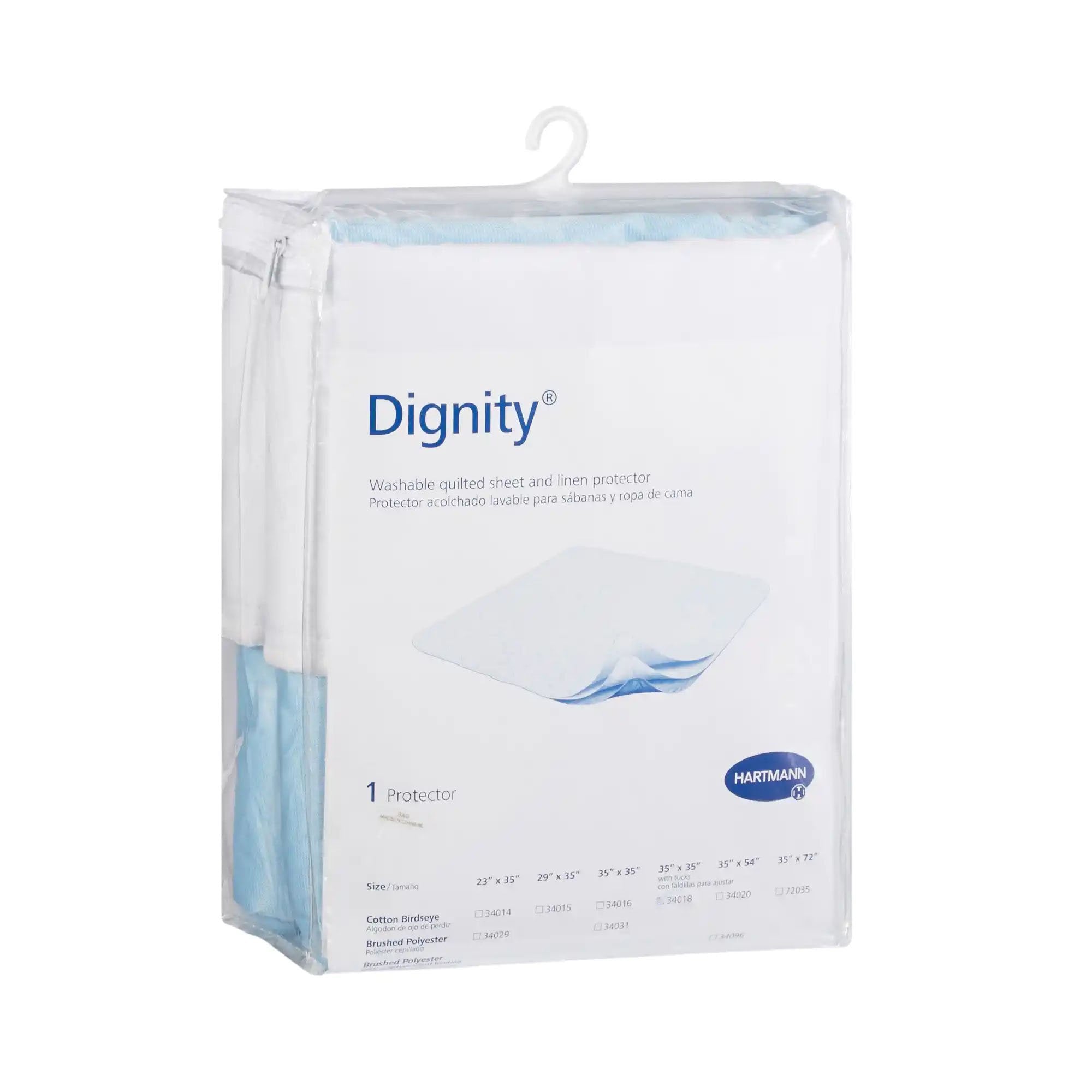 Reusable Underpad Dignity Washable Sheet Protector 35 X 72 Inch Cotton Moderate Absorbency