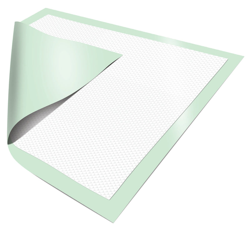 disposable underpad dignity 23 x 36 inch fluff light absorbency