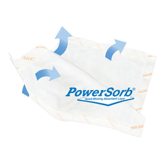 disposable underpad tranquility air plus powersorb material absorbency