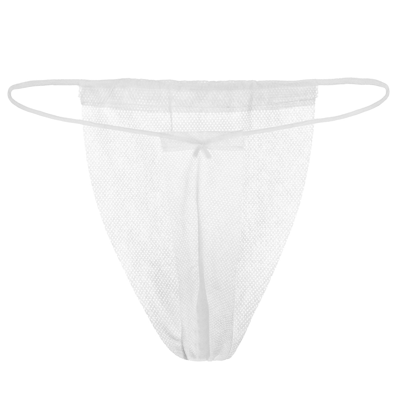 Bikini Panty One Dees White One Size Fits Most Disposable