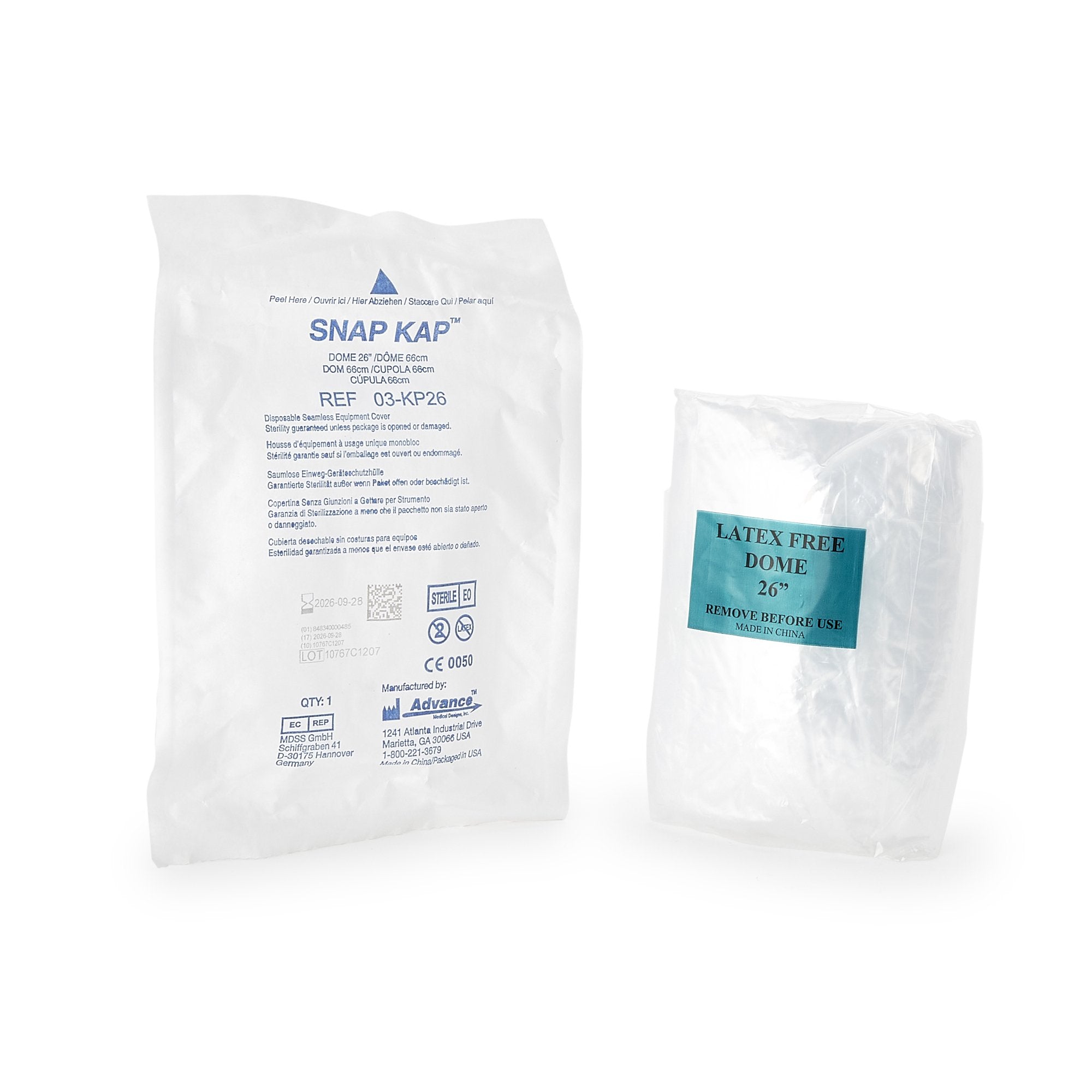 Dome Cover Advance 26 Inch Depth General Purpose