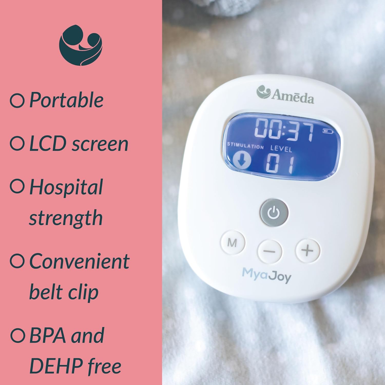 double electric breast pump kit ameda mya joy plus deluxe