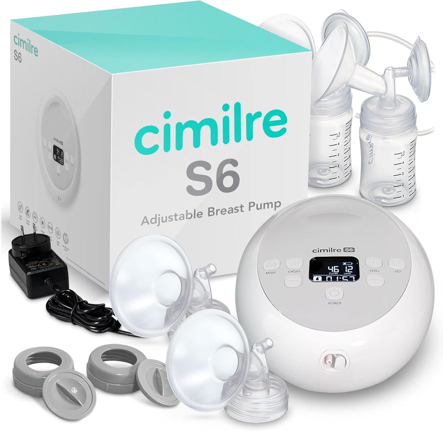 double electric breast pump kit cimilre s6