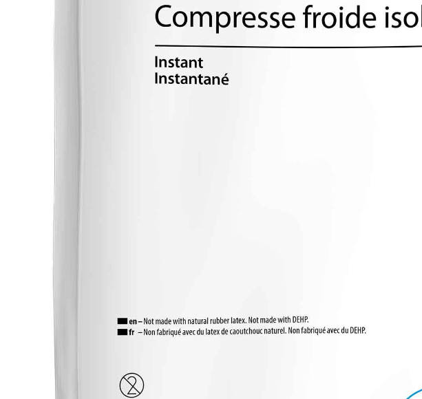 instant cold pack cardinal health non sweat general purpose medium 6 x 6 1 2 inch plastic ammonium nitrate water disposable packaging type case