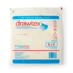 drawtex non adherent dressing 6 x 8 inch drawtex hydroconductive wound dressing mk761647bx