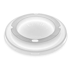 Drinking Mug Lid Dinex White Disposable