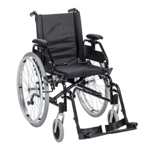 Drive Medical drive™ Lynx Wheelchair with Flip-back Padded Height Adjustable Desk Arms and Elevating Leg rest ,275 lbs Weight Capacity ,K518FBADDAELR