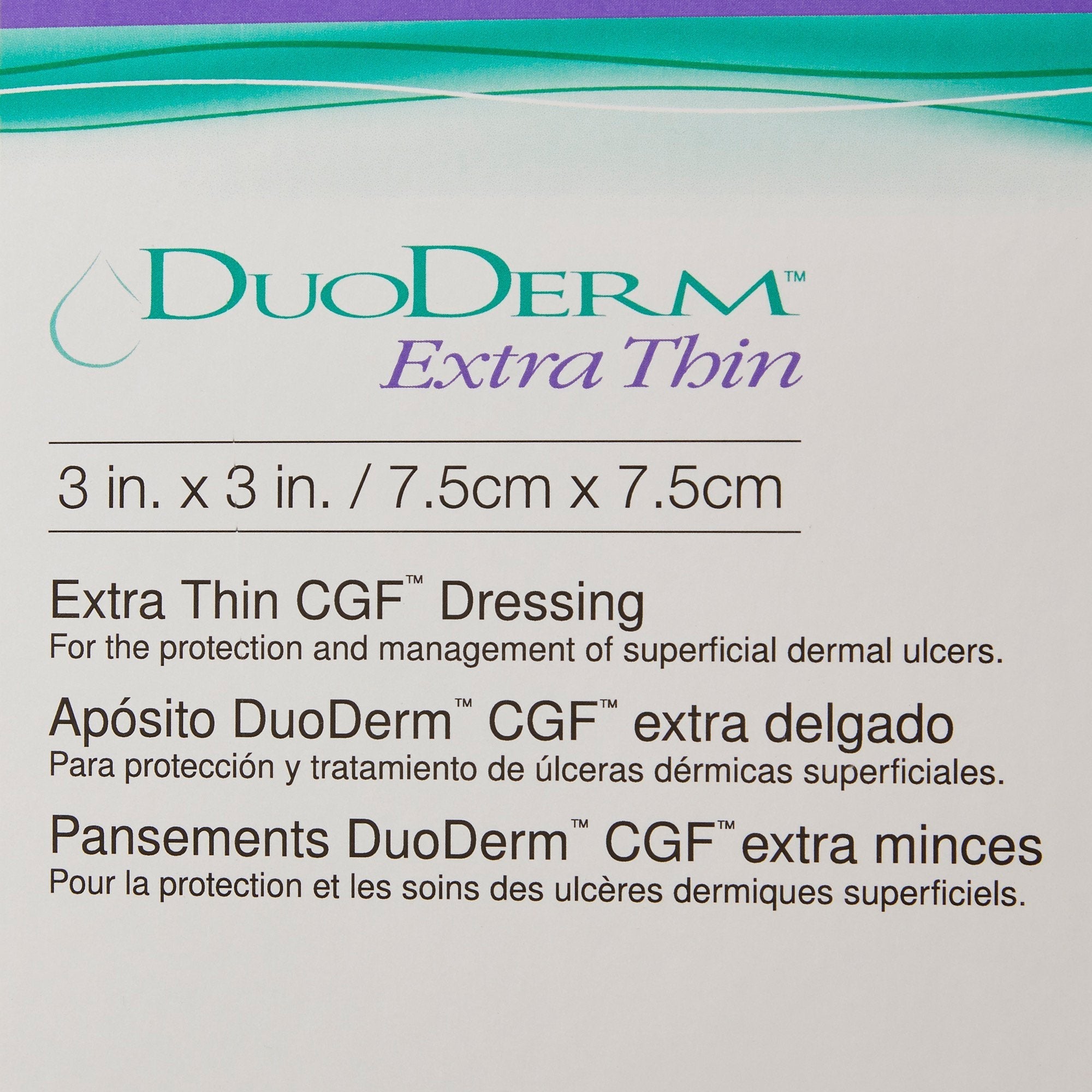 duoderm extra thin hydrocolloid dressing 3 x 3 inch duoderm extra thin cgf thin hydrocolloid dressing mk205195bx
