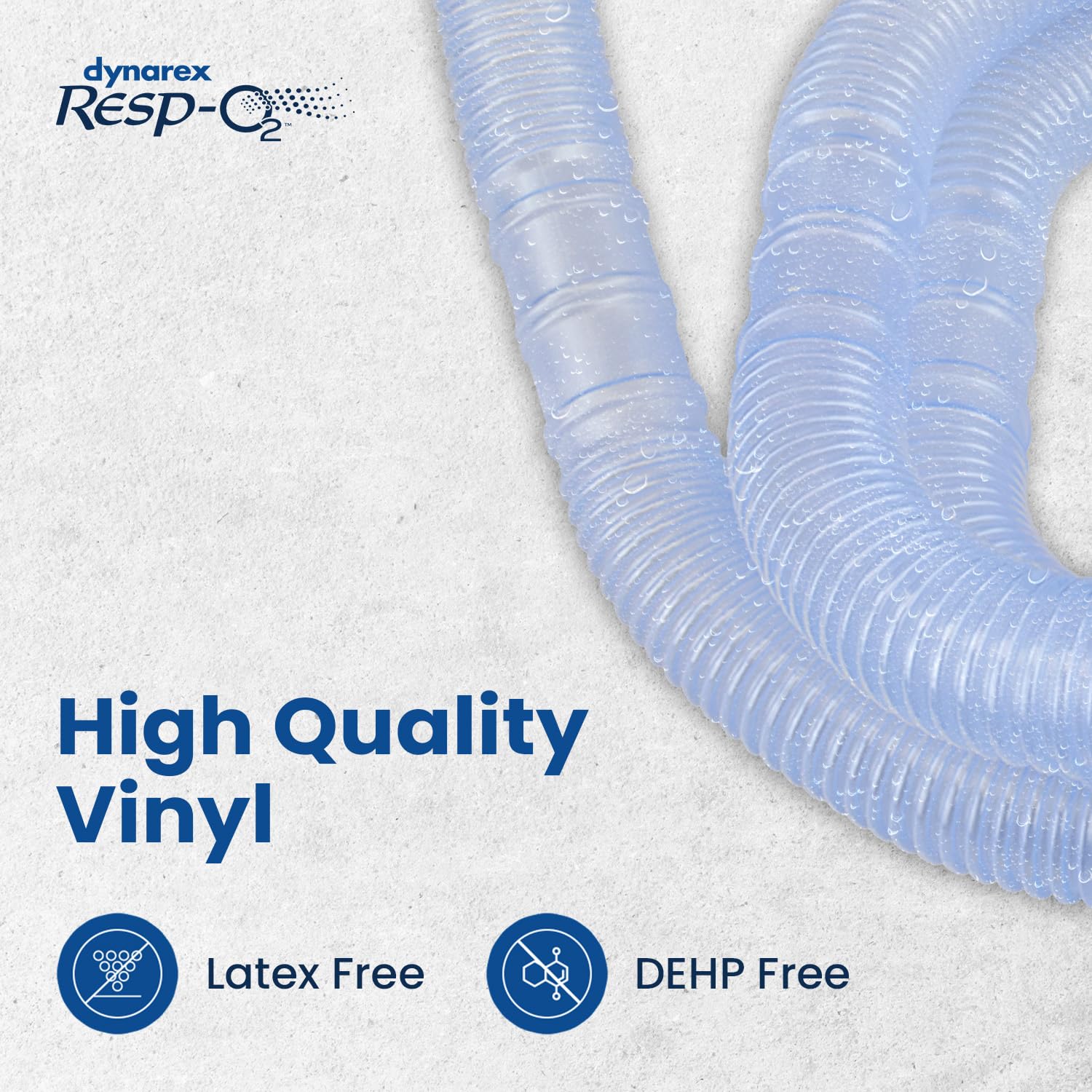 dynarex 34213 corrugated tubing 6 1 8 m