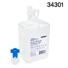 dynarex 550 ml sterile water for inhalation usp prefilled bubble humidifier 12 cs