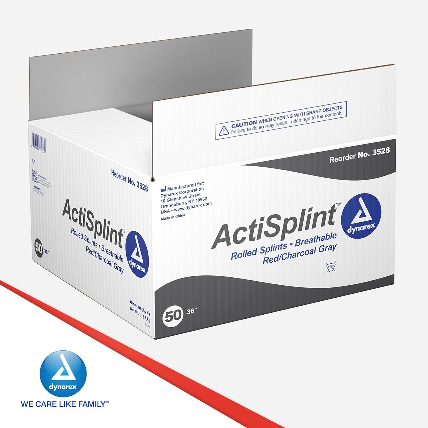 dynarex actisplint folded flat 2