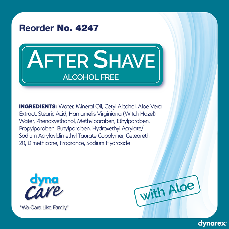 dynarex after shave lotion alcohol free