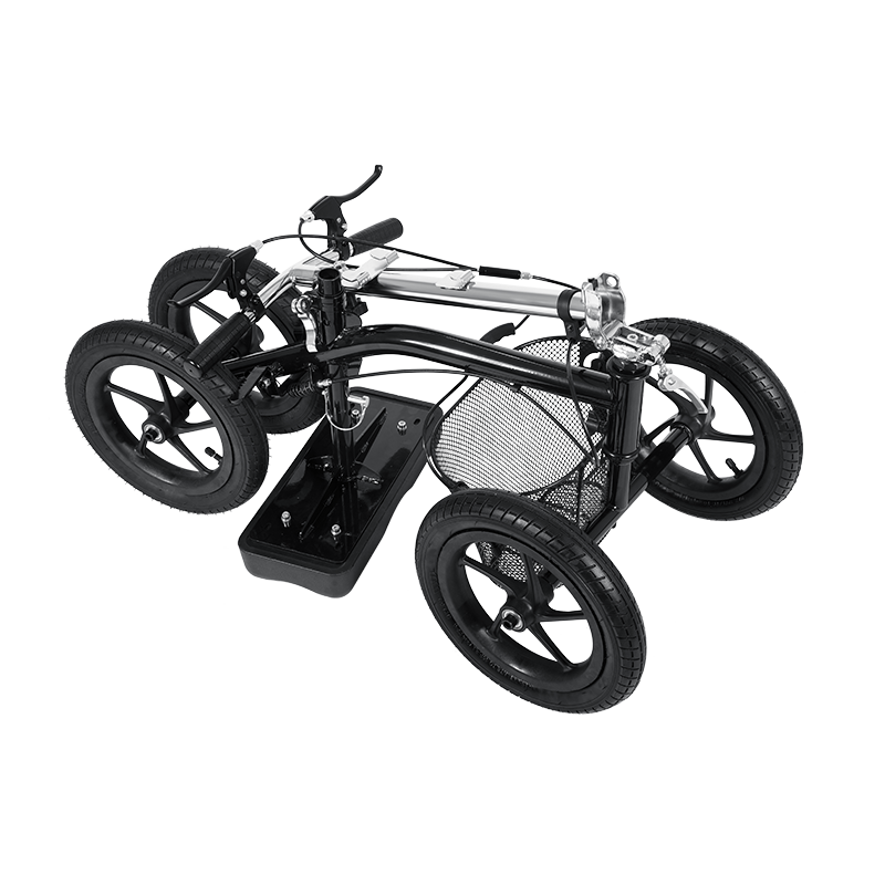 dynarex all terrain mountaineer knee walker single folding