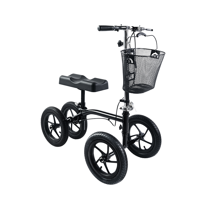 dynarex all terrain mountaineer knee walker single folding
