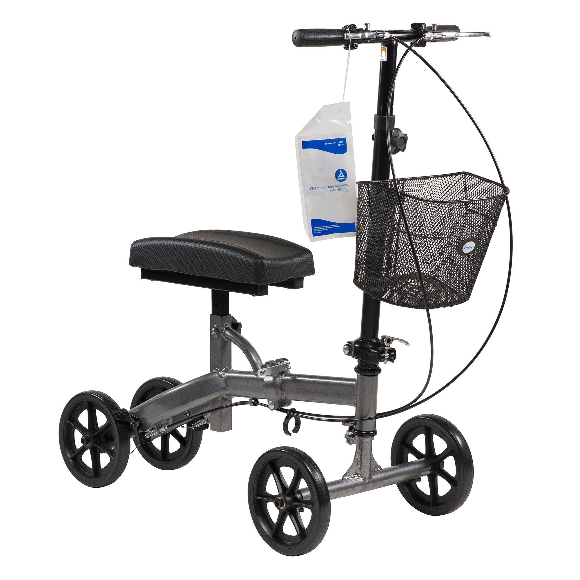 dynarex all terrain mountaineer knee walker single folding