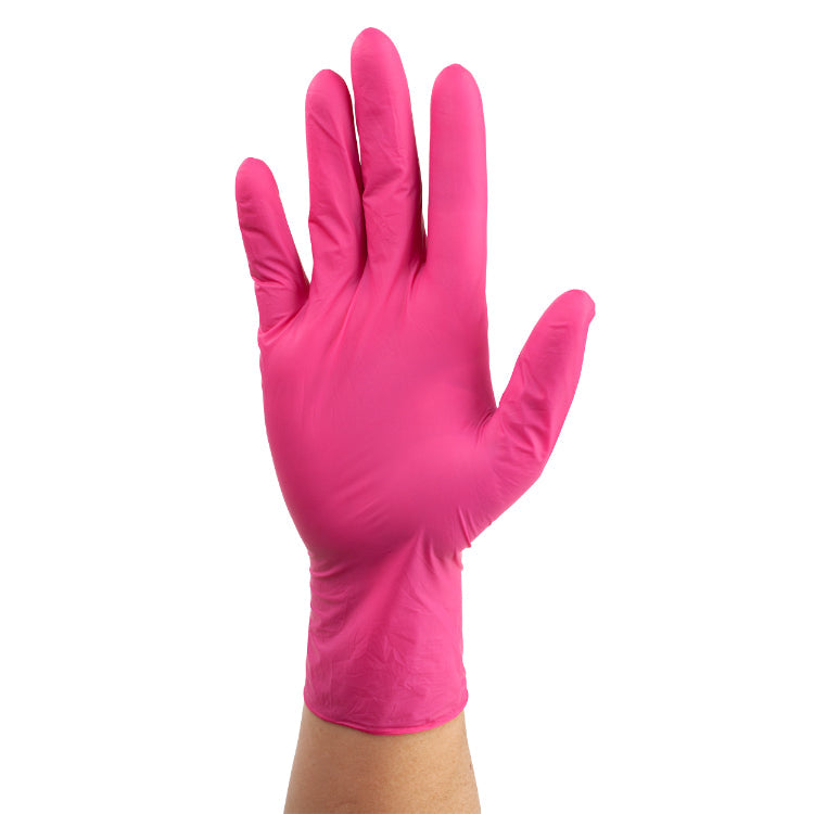 dynarex aloeskin nitrile exam gloves with aloe powder free