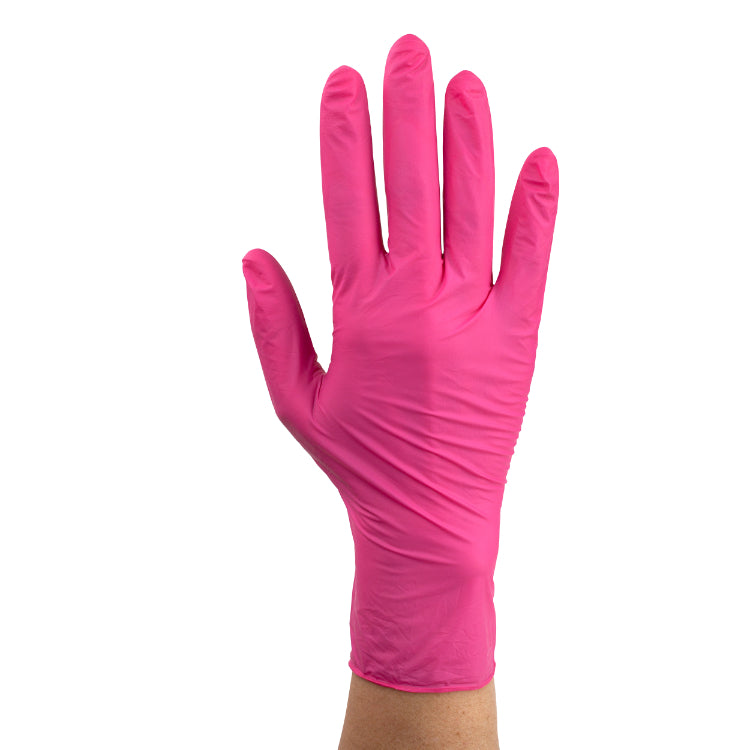 dynarex aloeskin nitrile exam gloves with aloe powder free