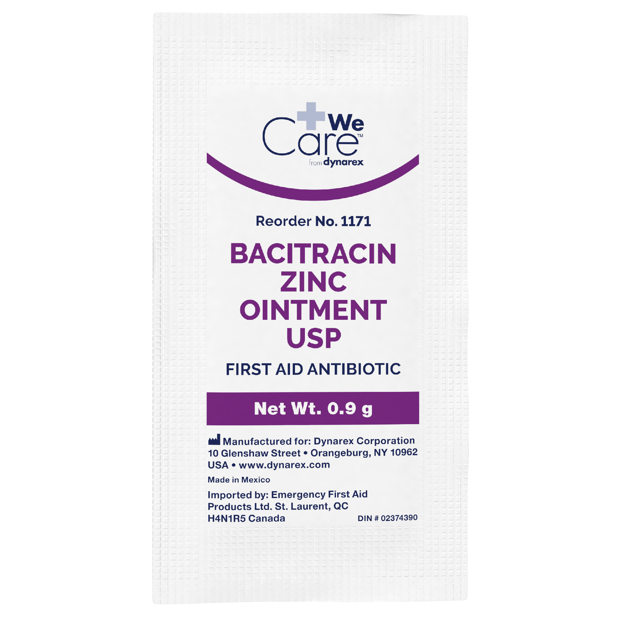 dynarex bacitracin zinc ointments