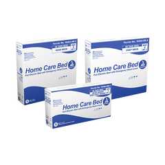 dynarex bariatric homecare bed with half rail no rail