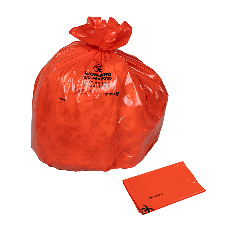 dynarex biohazard bags
