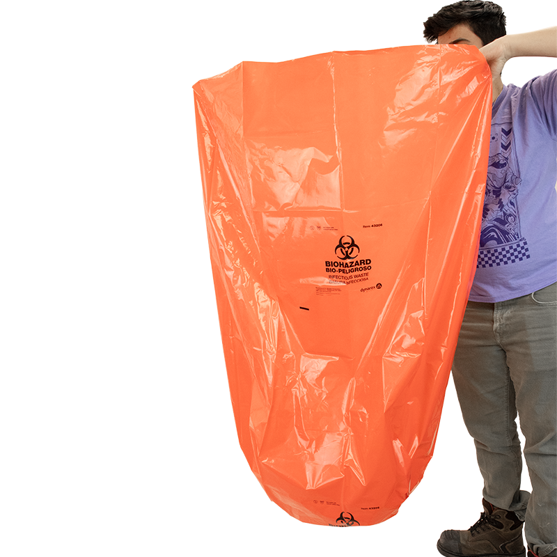 dynarex biohazard bags
