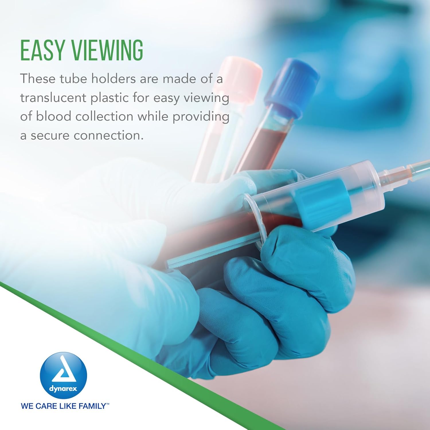 dynarex blood collection tube holders