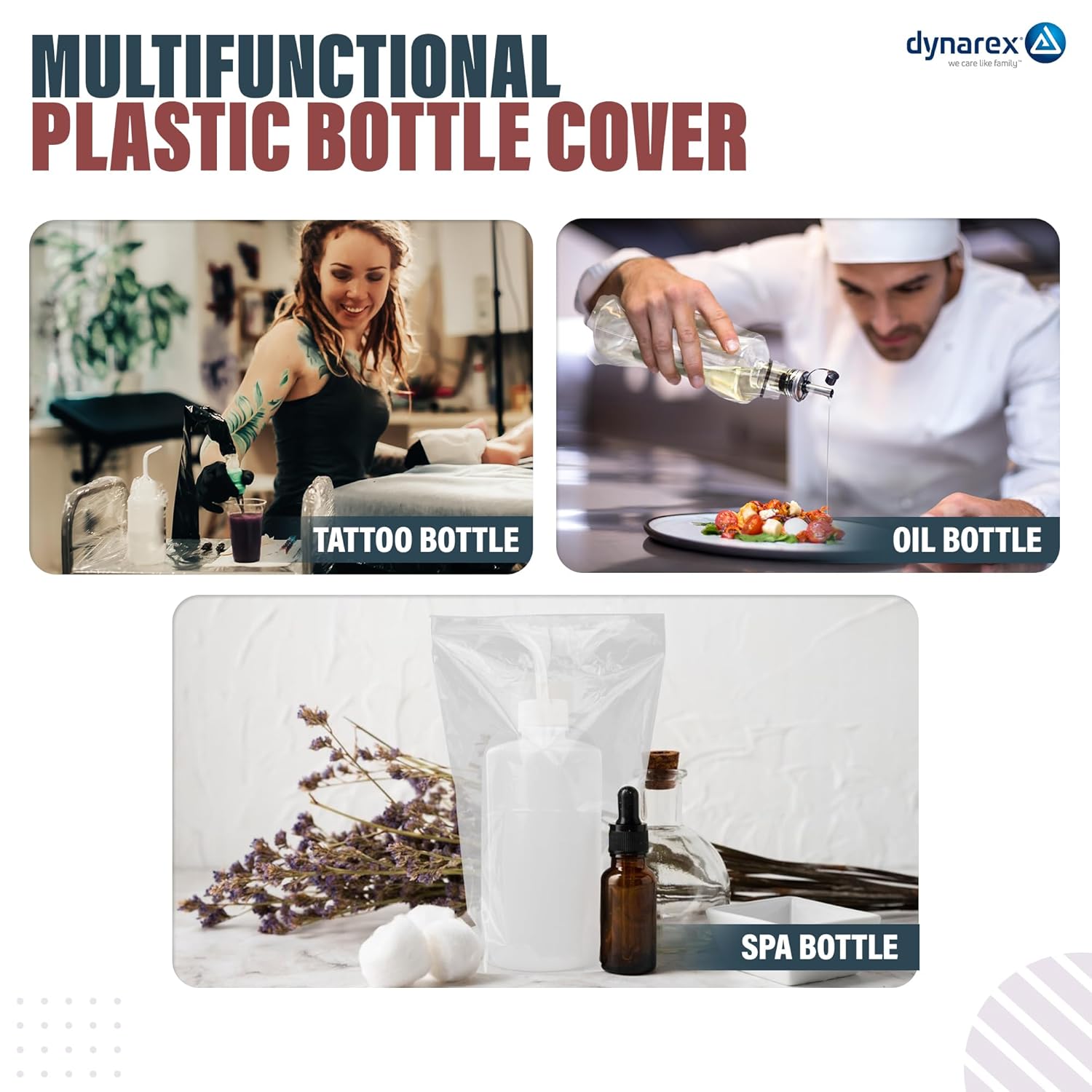 dynarex bottle covers