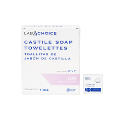 dynarex castile soap towelettes