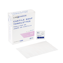 dynarex castile soap towelettes