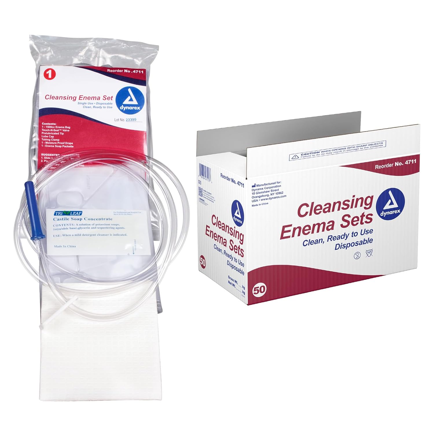 dynarex cleansing enema set