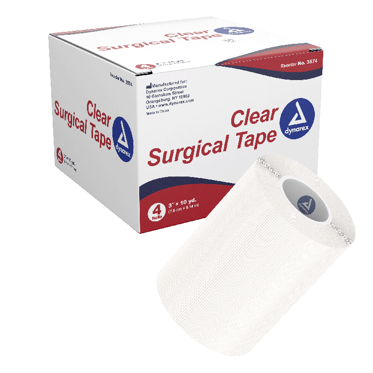 dynarex clear surgical tape