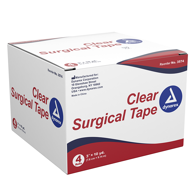 dynarex clear surgical tape