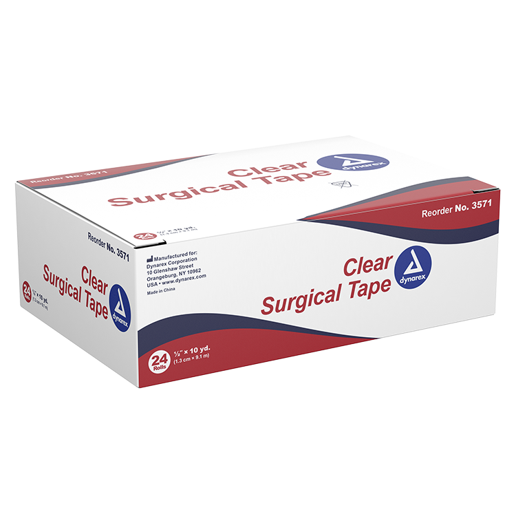 dynarex clear surgical tape