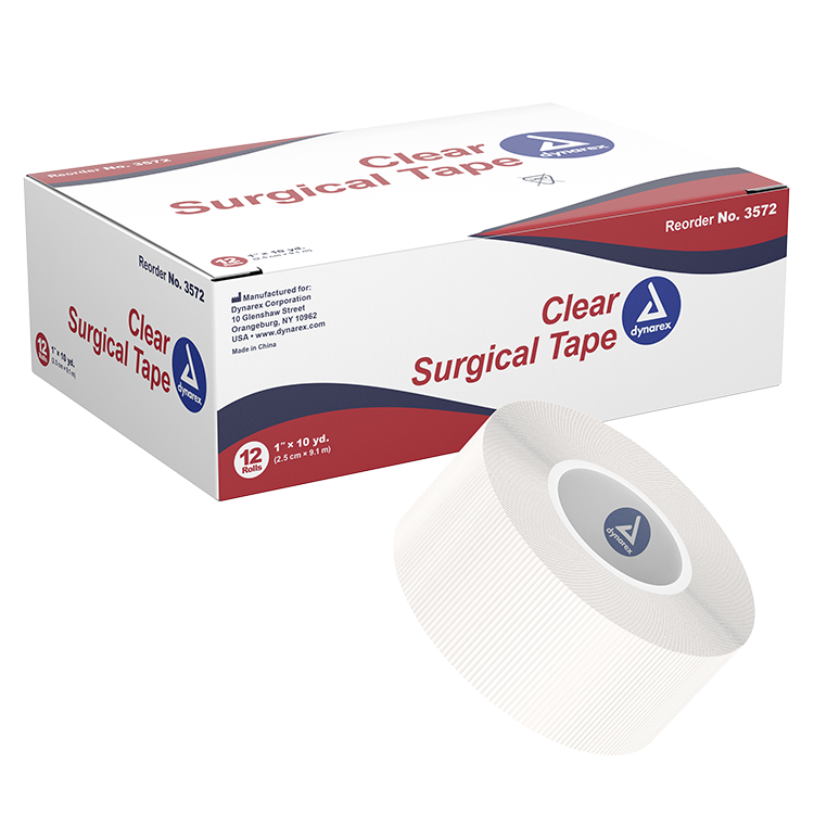 dynarex clear surgical tape
