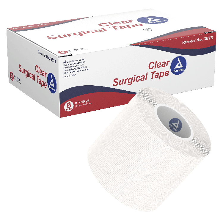 dynarex clear surgical tape