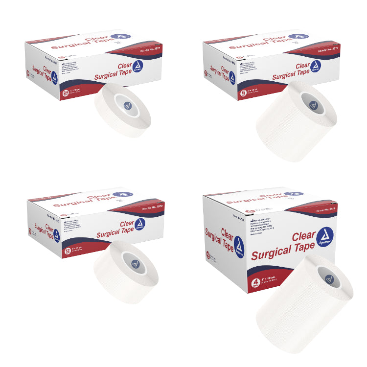 dynarex clear surgical tape