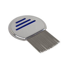 dynarex clearnit metal lice and nit removal comb with handle