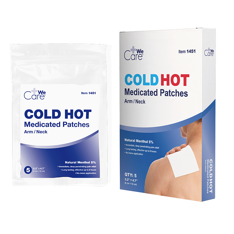 dynarex cold hot medicated patches