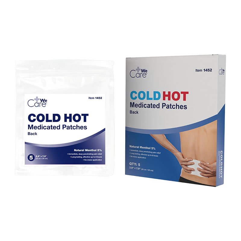 dynarex cold hot medicated patches