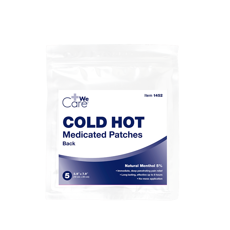 dynarex cold hot medicated patches