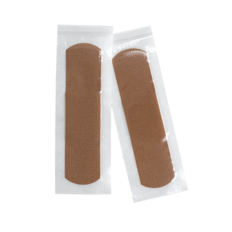 dynarex colorfit adhesive fabric bandages brown