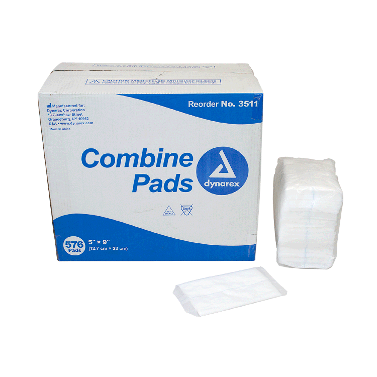 dynarex combine pads sterile non sterile 1