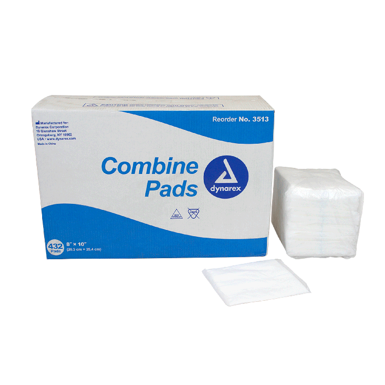 dynarex combine pads sterile non sterile 1