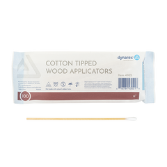 dynarex cotton tipped applicators