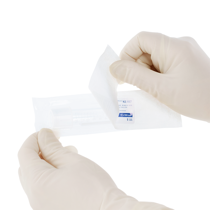 dynarex culture tube with dual position caps