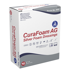 dynarex curafoam ag foam dressing