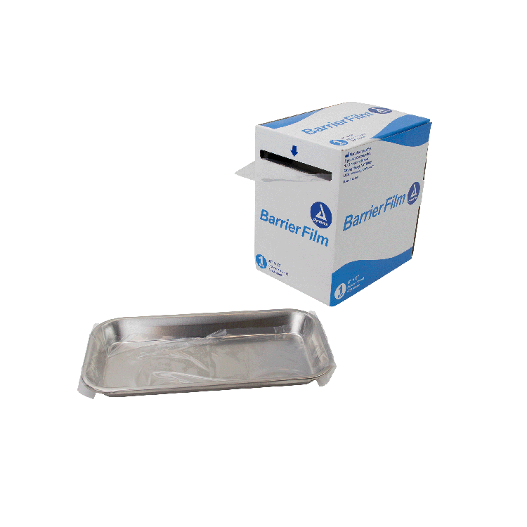 dynarex dental barrier films 1200bx 8cs