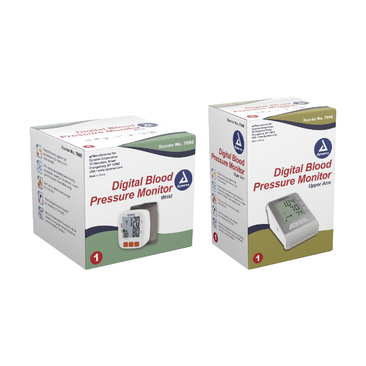dynarex digital blood pressure monitor