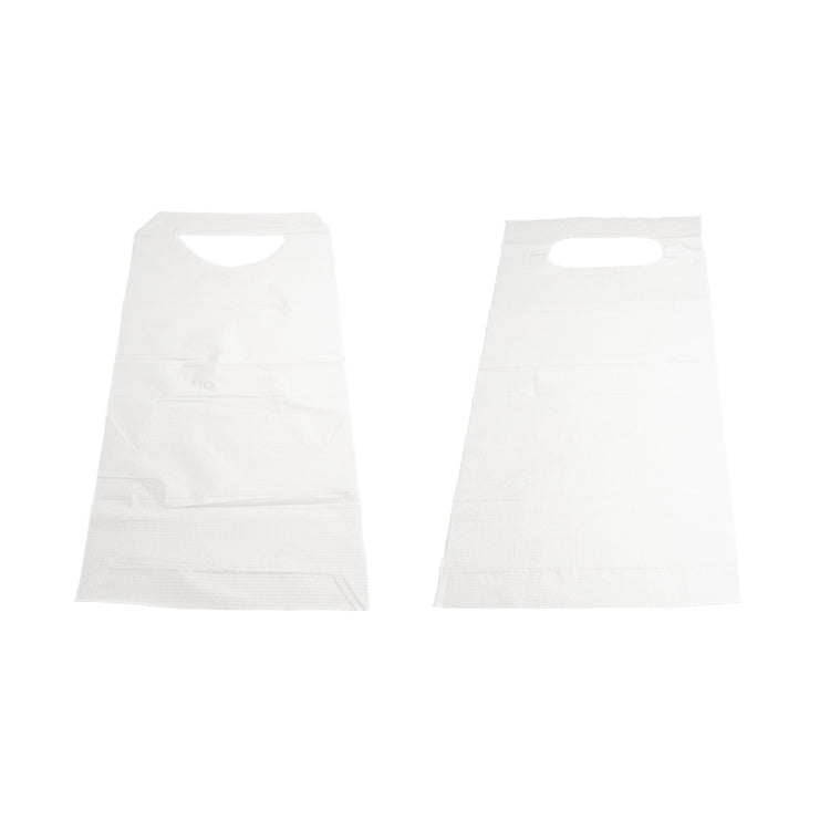 dynarex disposable adult lap bibs