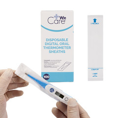 Disposable Safe Hygienic Oral Thermometer Cover Sleeve for Home